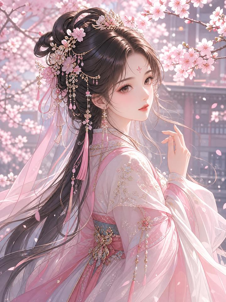 少萝动漫-汉服少女